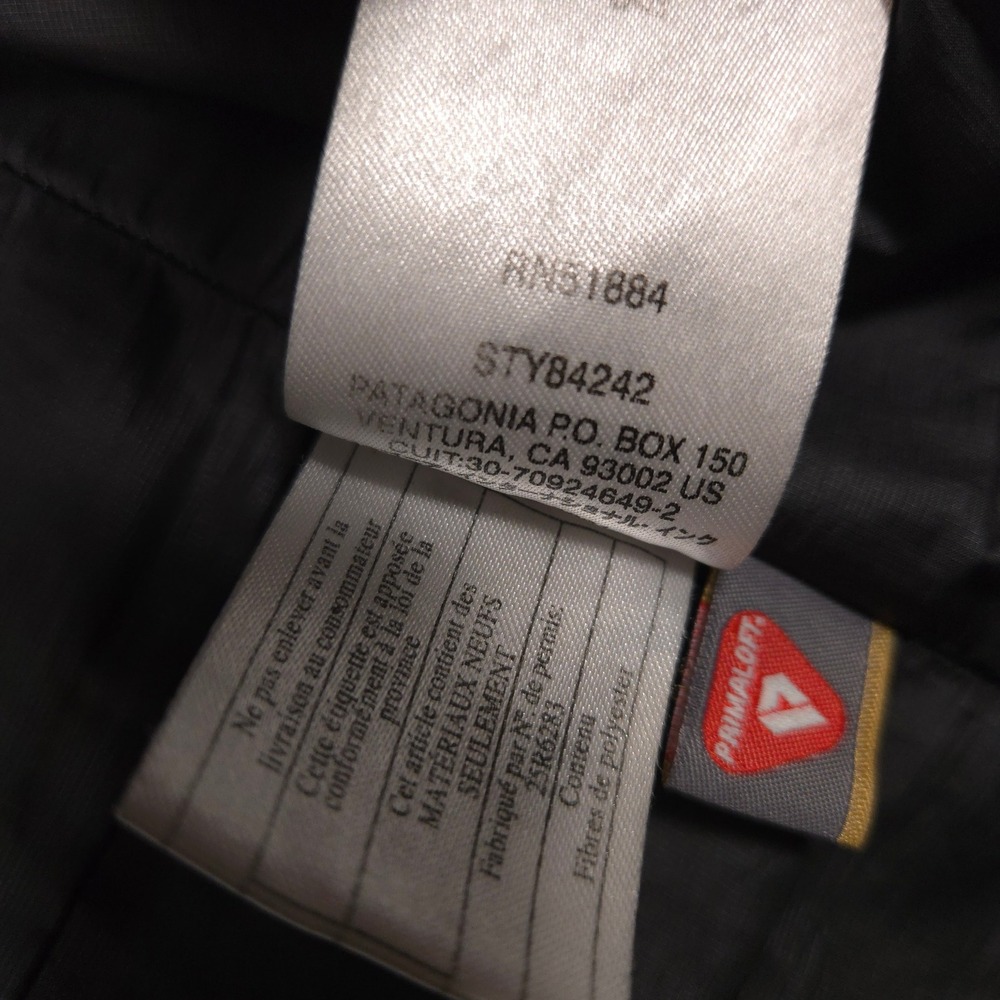 Patagonia Nano Puff Vest Mens XL Black Quilted Primaloft Insulated Lined Outdoor - Picture 9 of 10